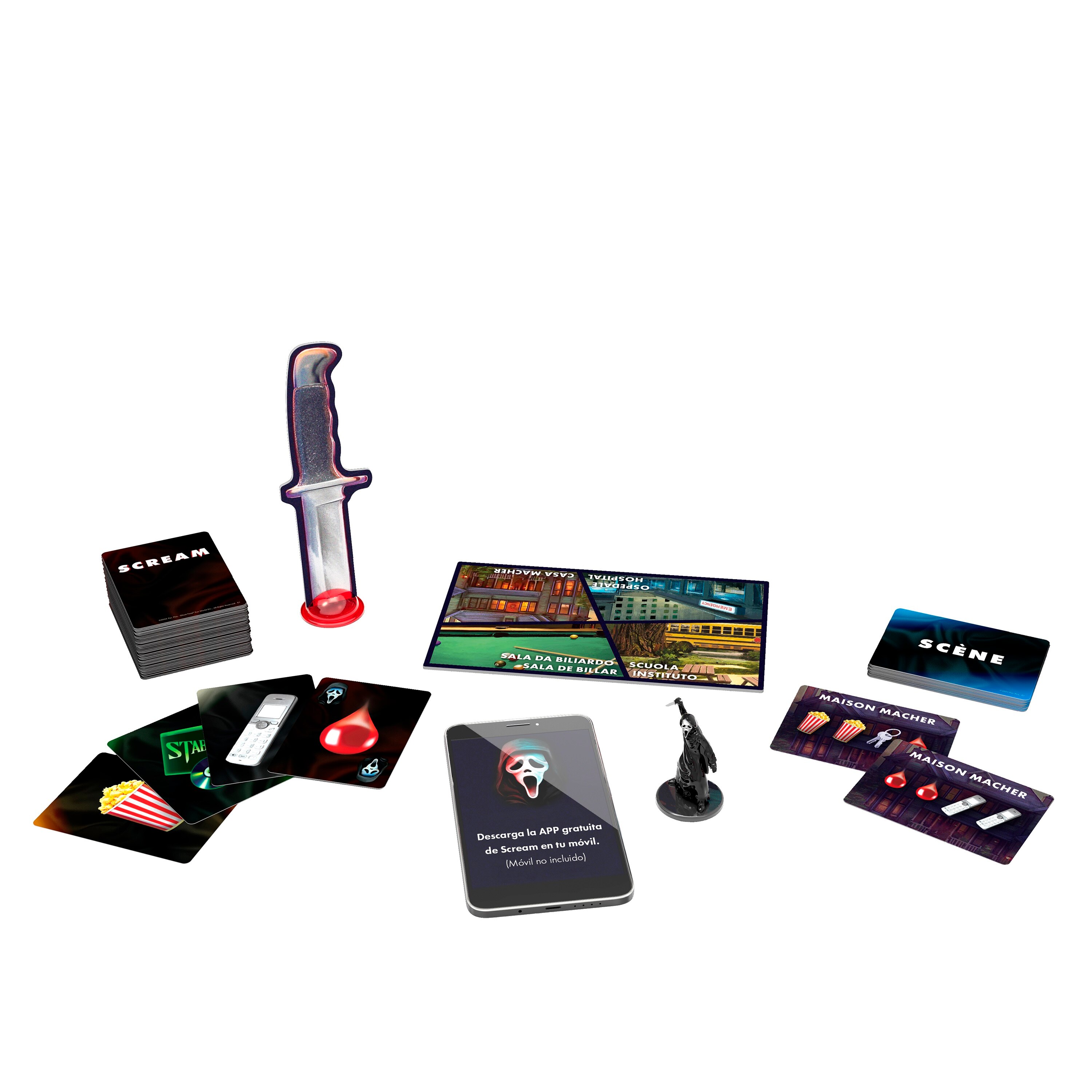 Juego de mesa Scream Goliath Bizak 3