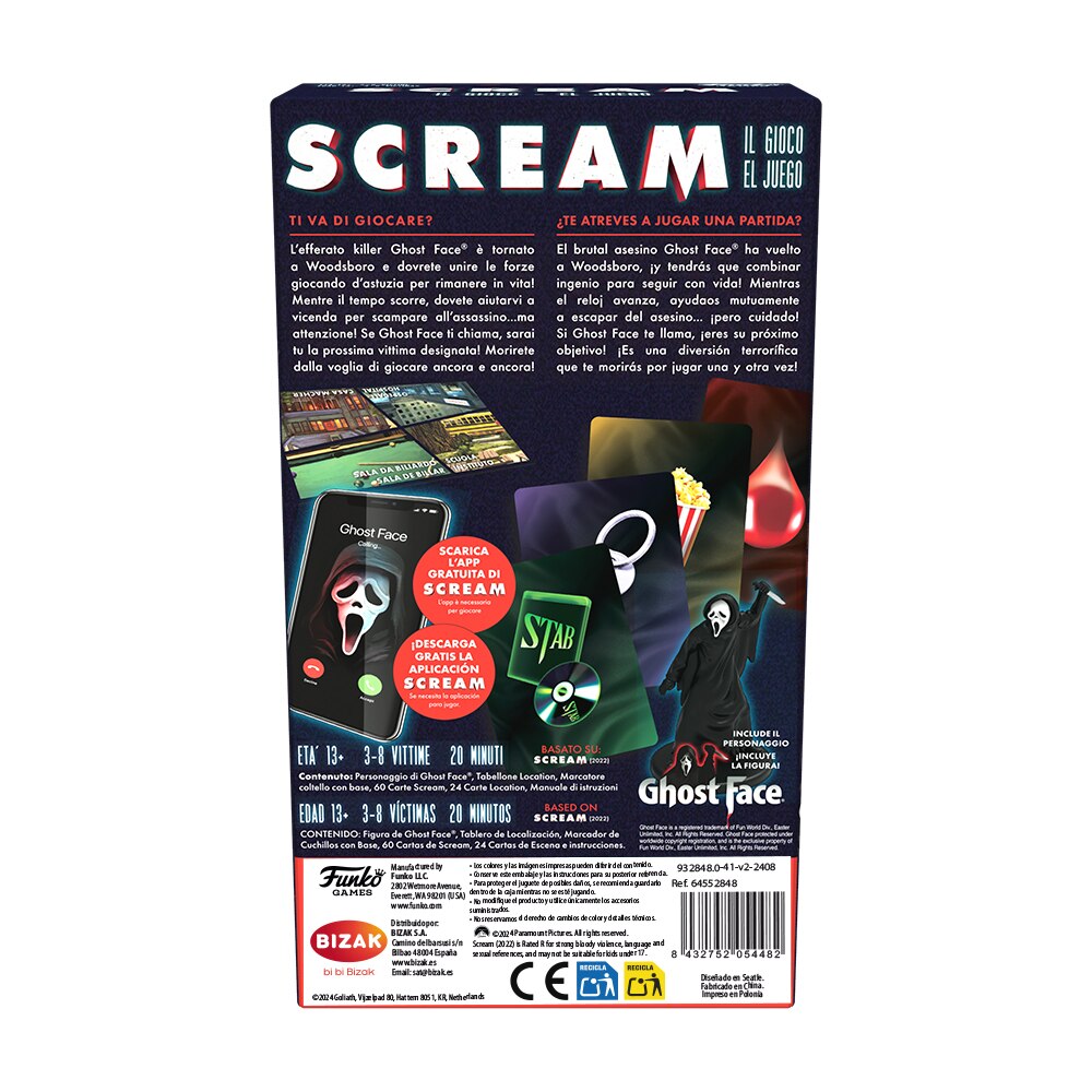 Juego de mesa Scream Goliath Bizak 5