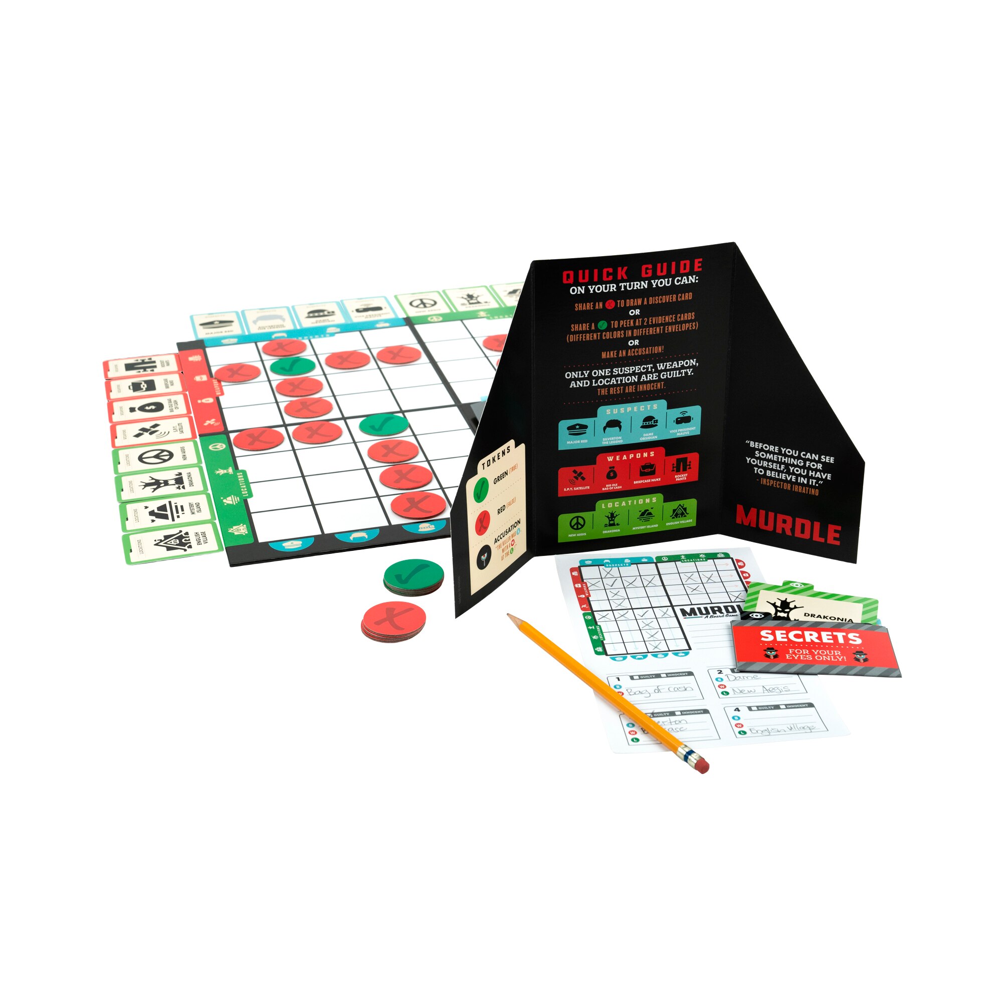 Juego de mesa Murdle Goliath Bizak 6
