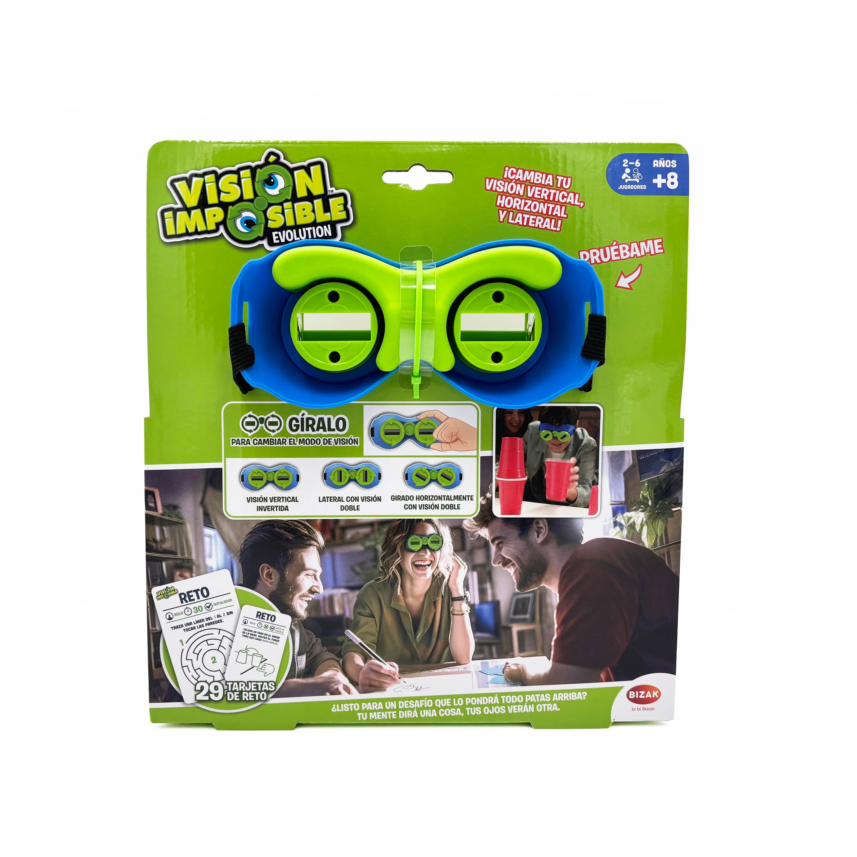 Juego de mesa Vision Imposible Evolution Bizak · Bizak · El Corte