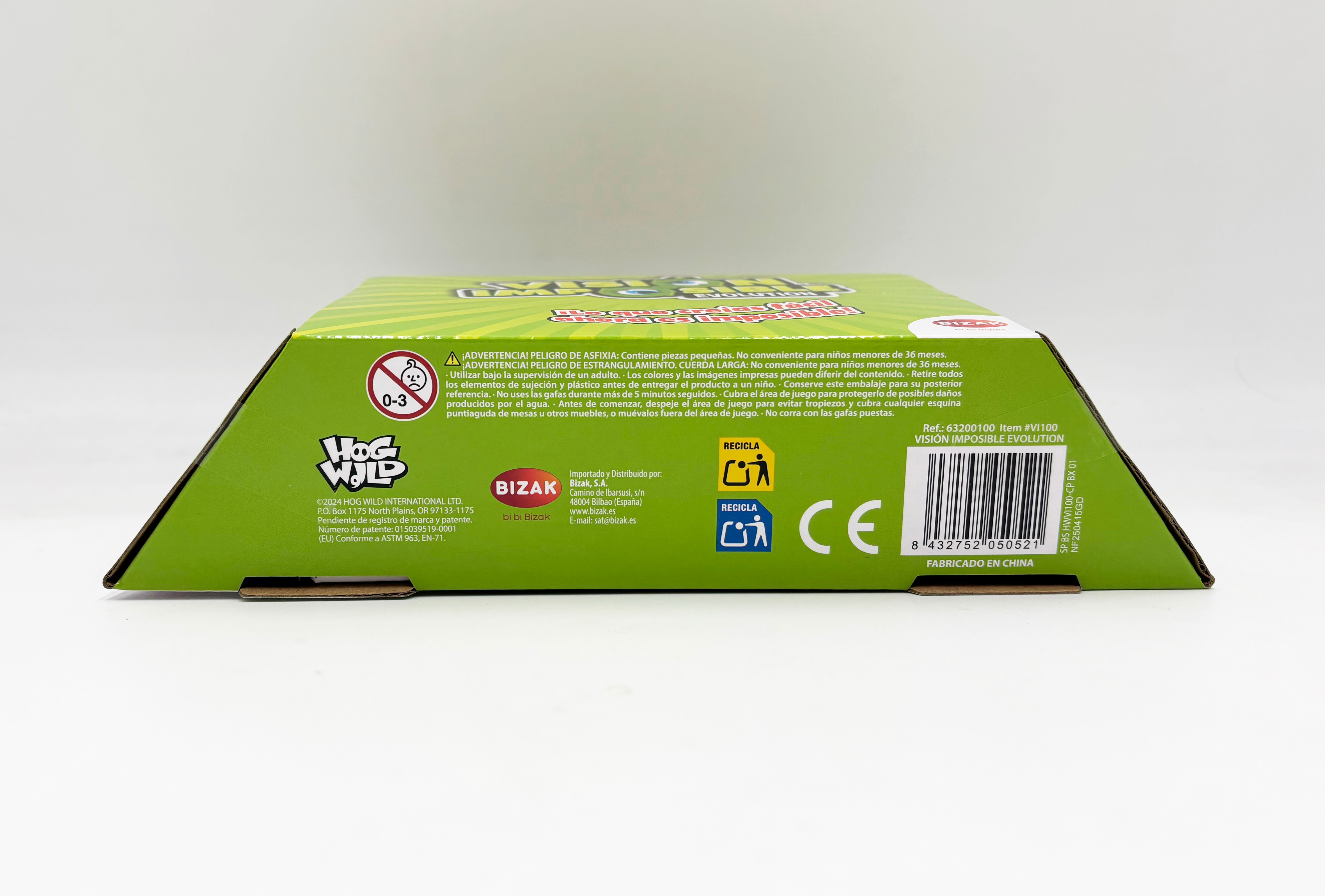 Juego de mesa Vision Imposible Evolution Bizak · Bizak · El Corte