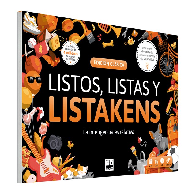 Imagen 0 de Juego de mesa Listos, Listas Y Listakens Ed. Clásica Sd Games