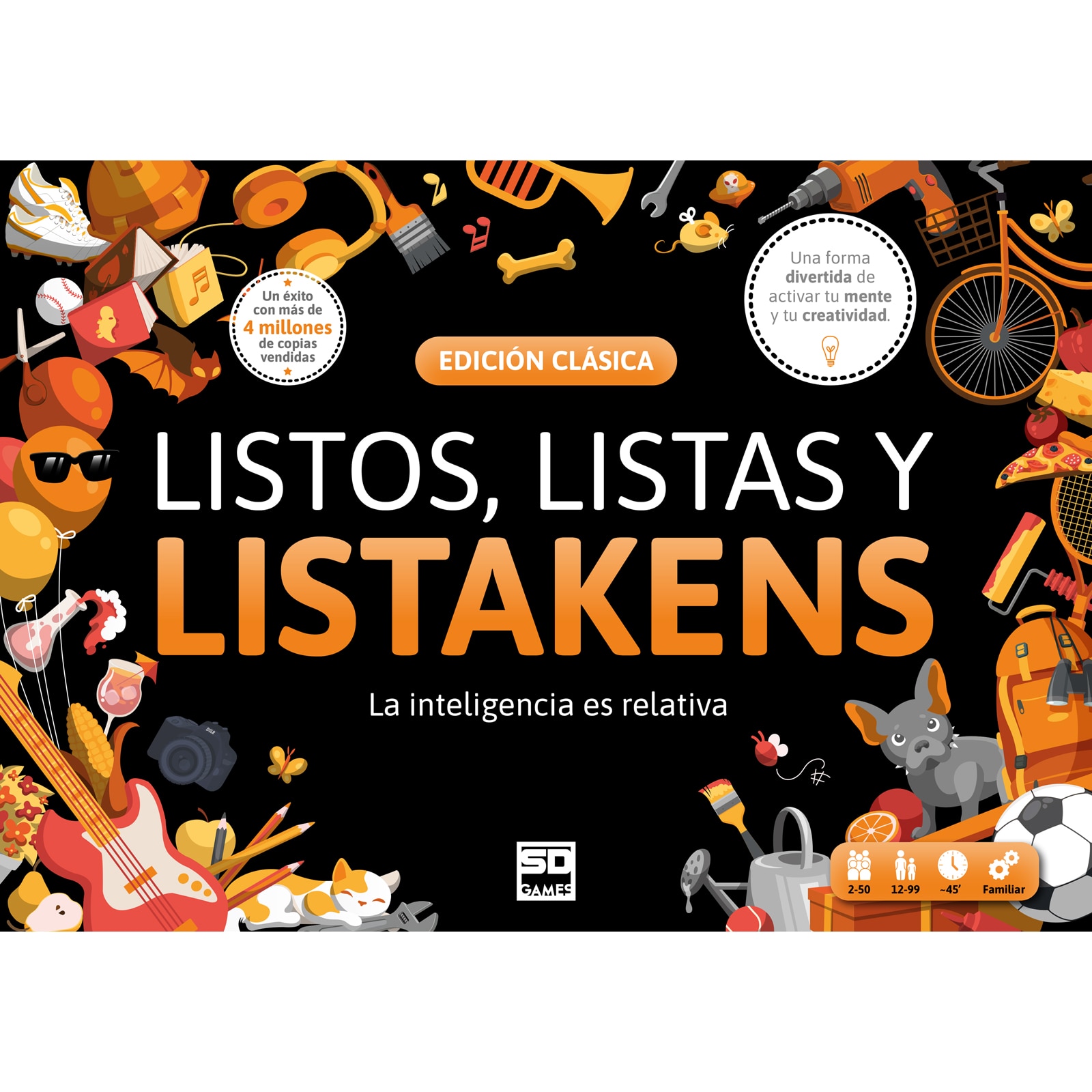 Comprar Listos, Listas y Listakens Edición Clásica - Juego de palabras y categorías | Juegos de mesa