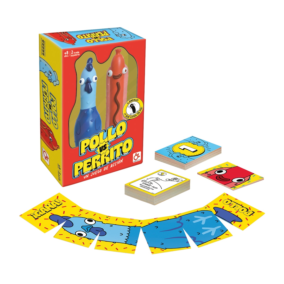 Imagen 0 de Juego de mesa Pollo Vs Perrito Mercurio