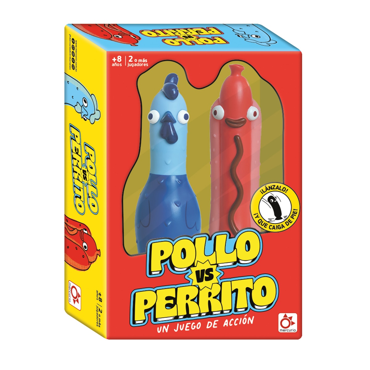 Juego de mesa Pollo Vs Perrito Mercurio 2