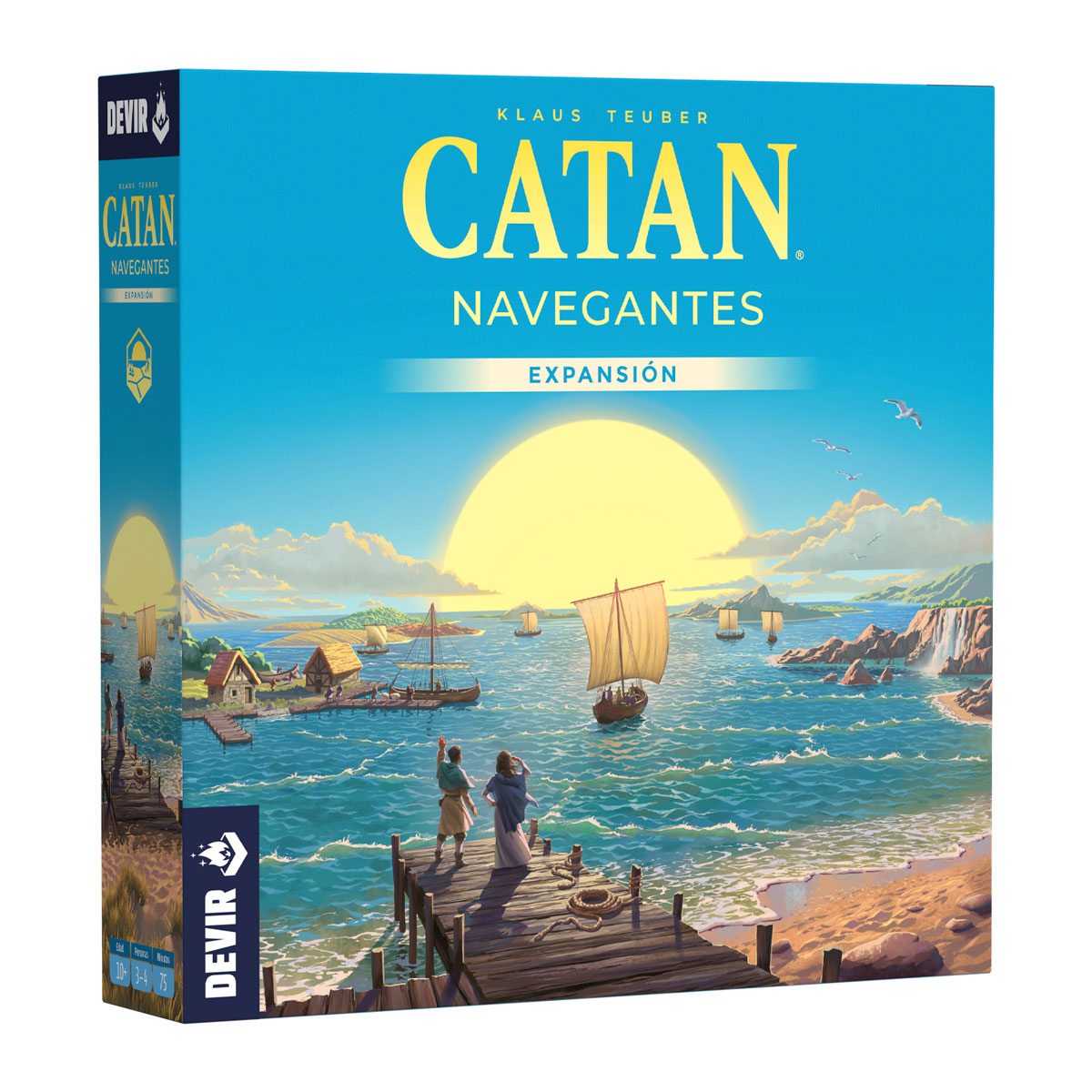 Juego de mesa Catan Navegantes Devir 1