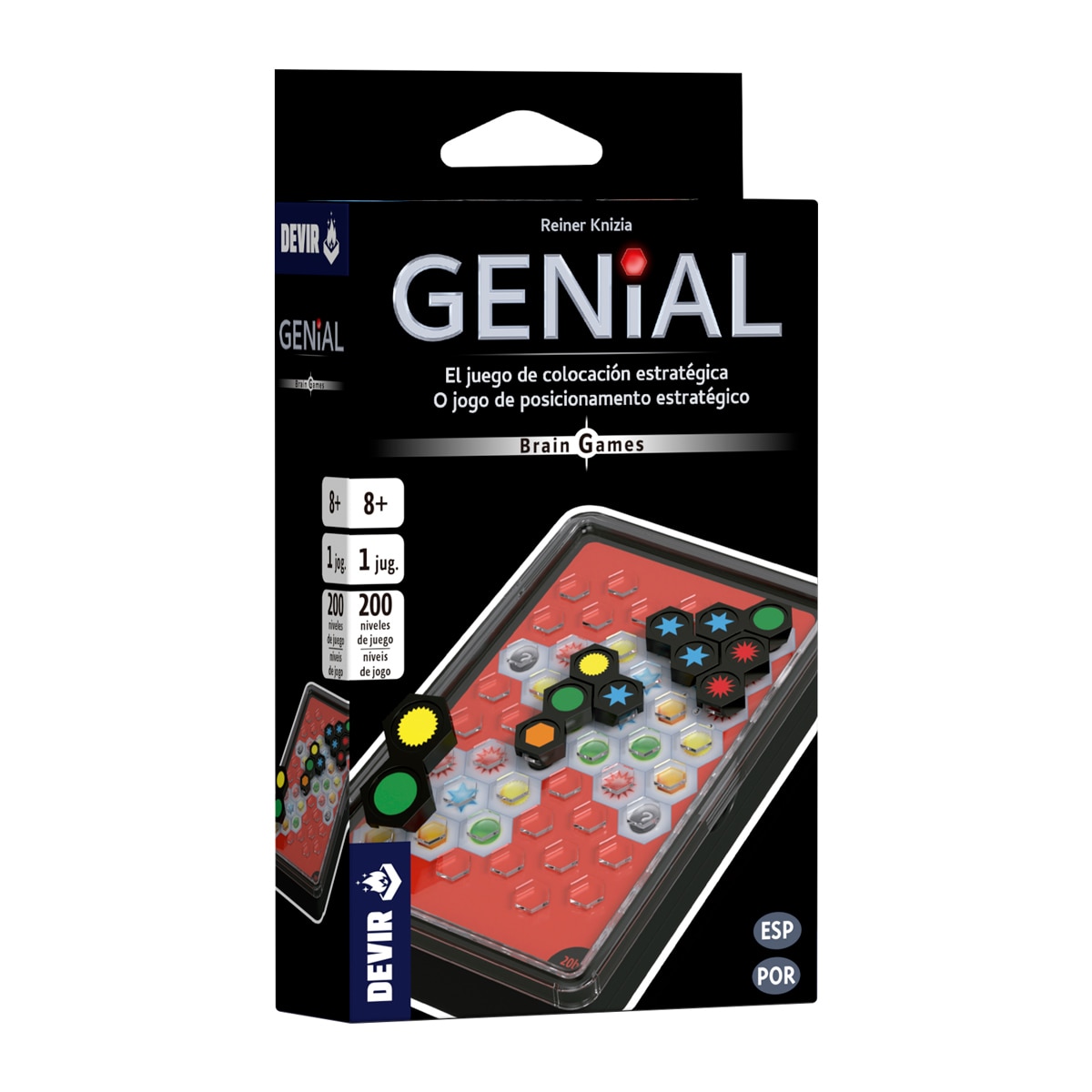 Devir - Juego de mesa Genial Brain game Devir.