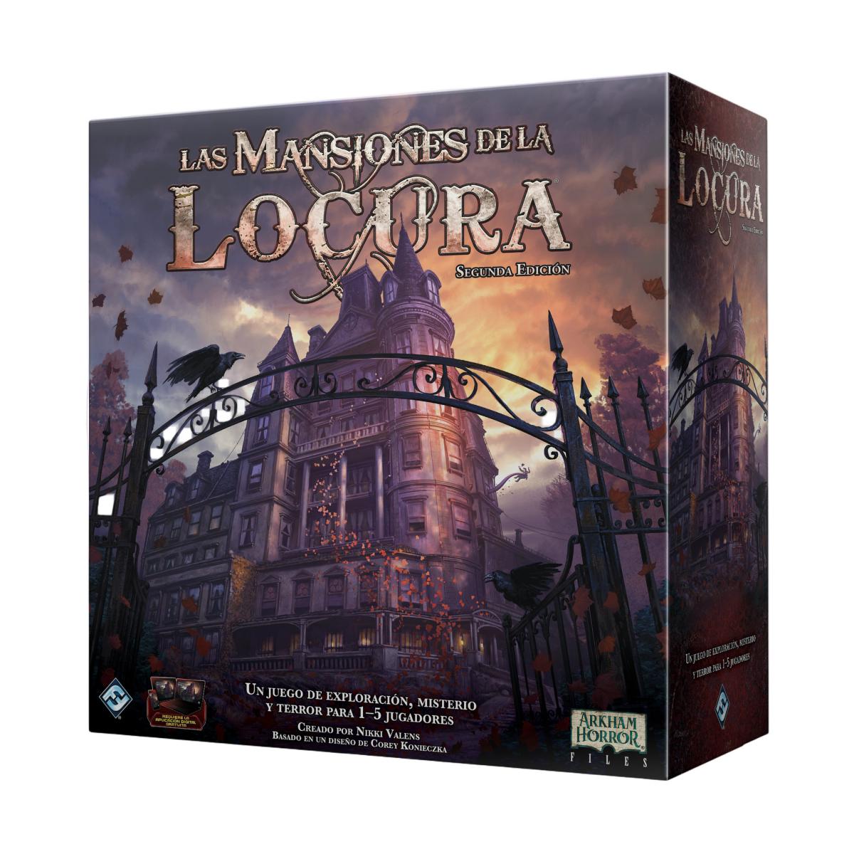 Imagen 0 de Juego de Mesa Las Mansiones de la Locura Asmodee