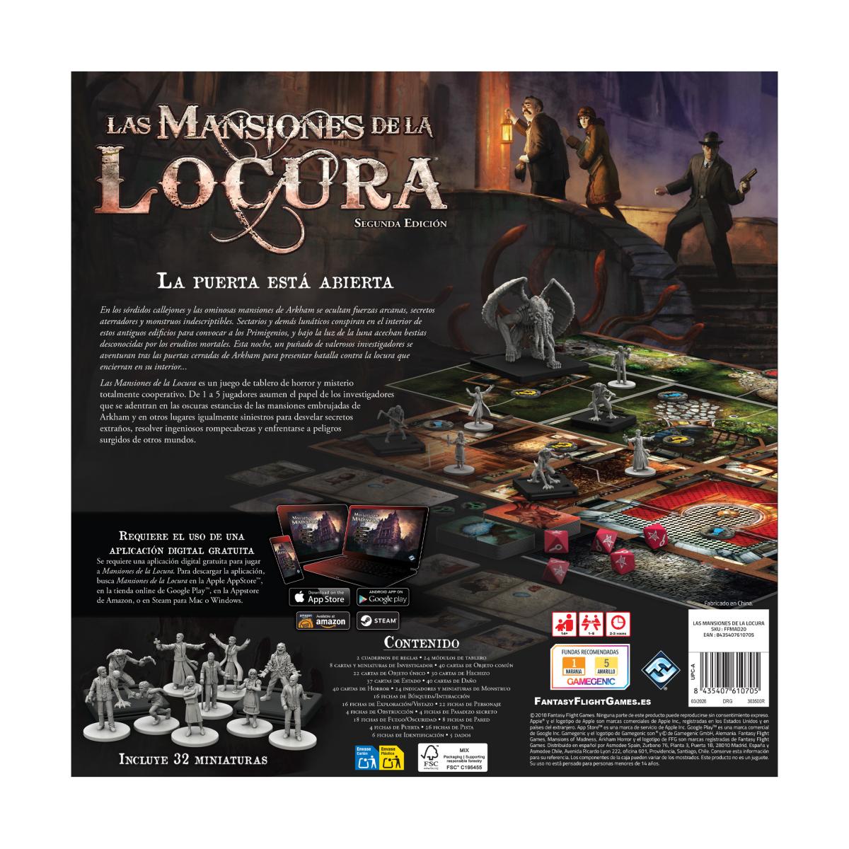 Juego de Mesa Las Mansiones de la Locura Asmodee 7