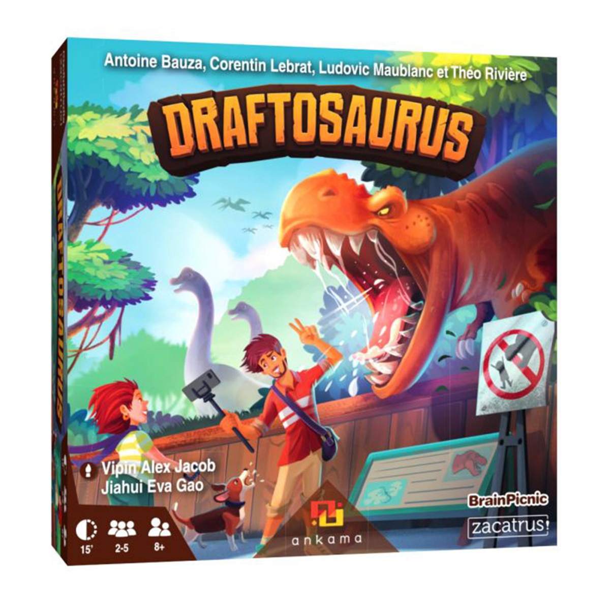 Zacatrus - Juego de mesa Draftosaurus Zacatrus.