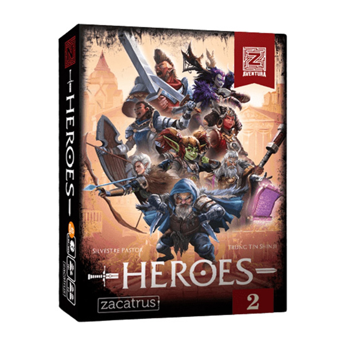Zacatrus - Juego de mesa Aventura Z Vol 2 Héroes Zacatrus.