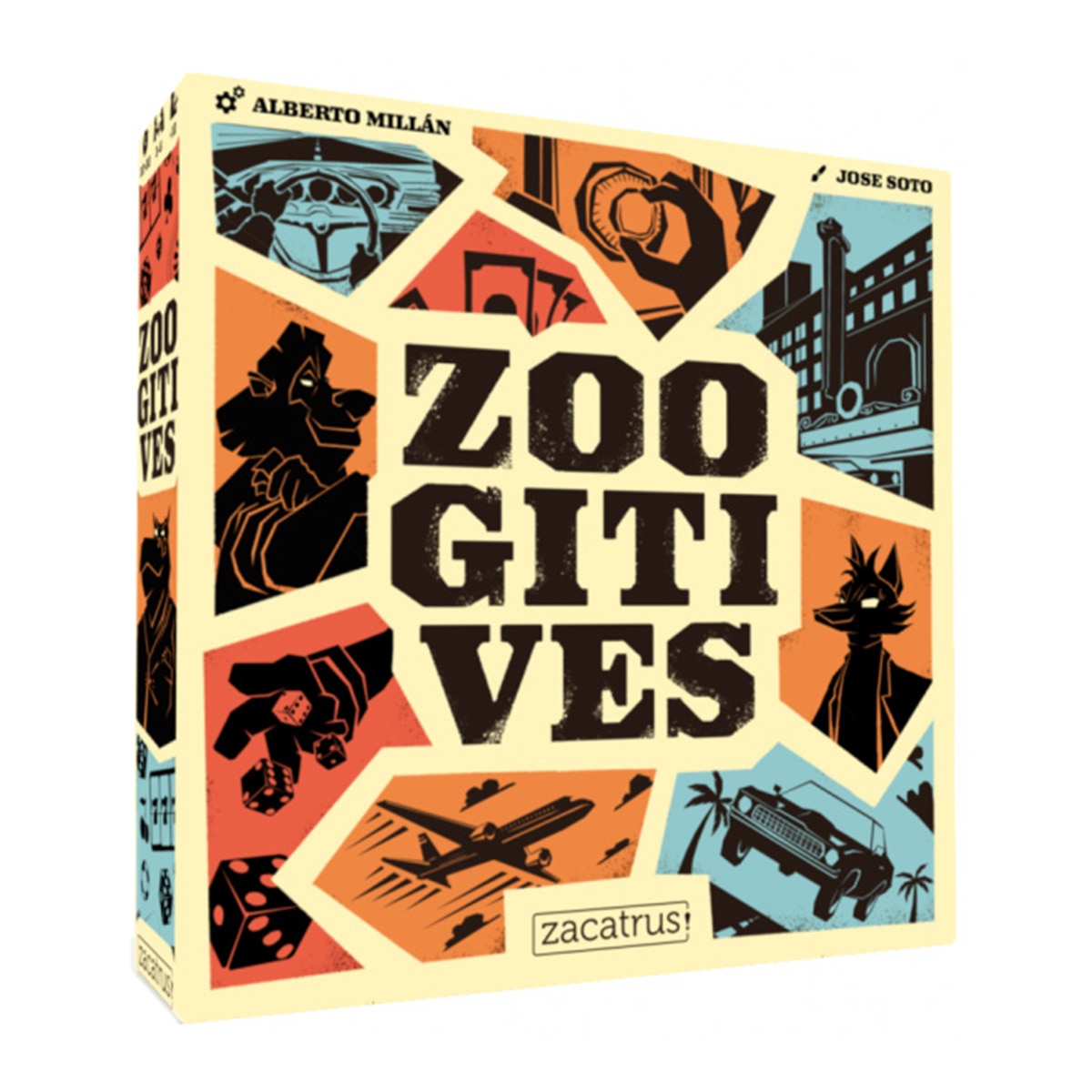 Zacatrus - Juego de mesa Zoogitive Zacatrus.