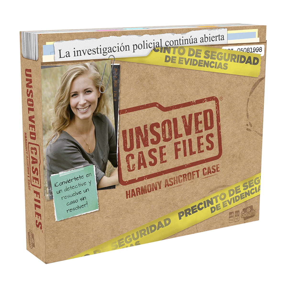 Bizak - Juego de mesa Unsolved case files 1 Harmony Ashcroft Bizak.