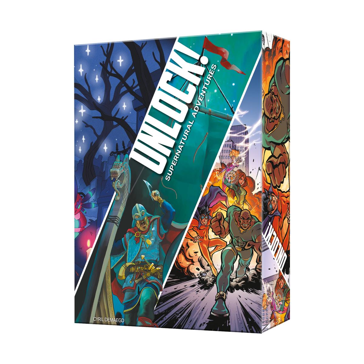 Space Cowboys - Juego de Mesa Unlock! Supernatural Adventures Asmodee