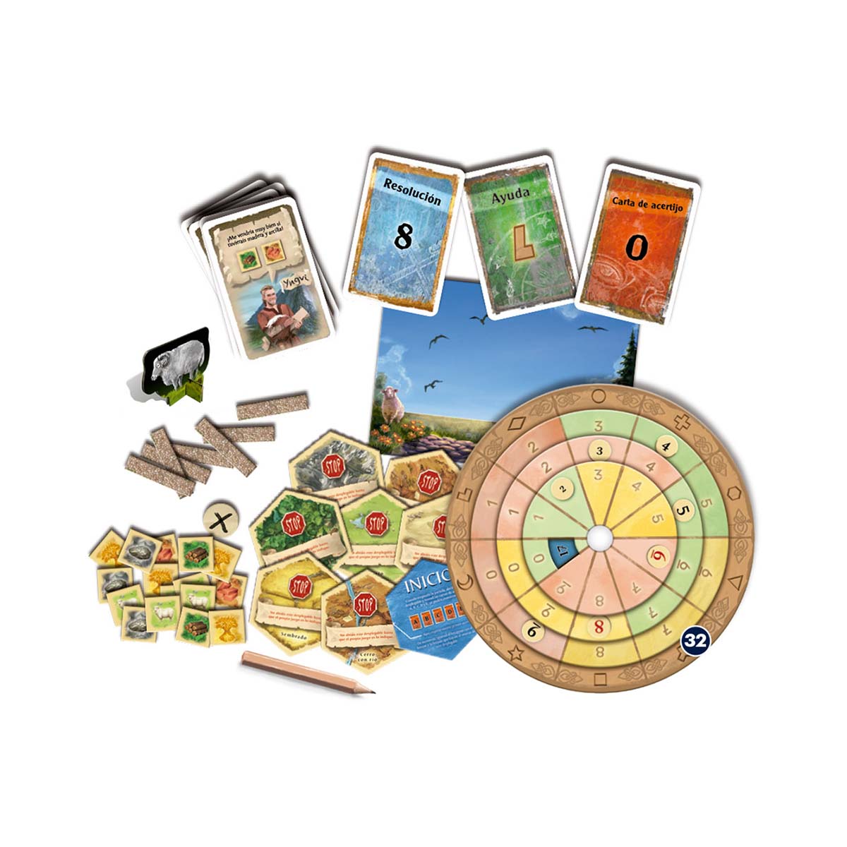 Juego de mesa EXIT Aventuras en Catan Devir 2