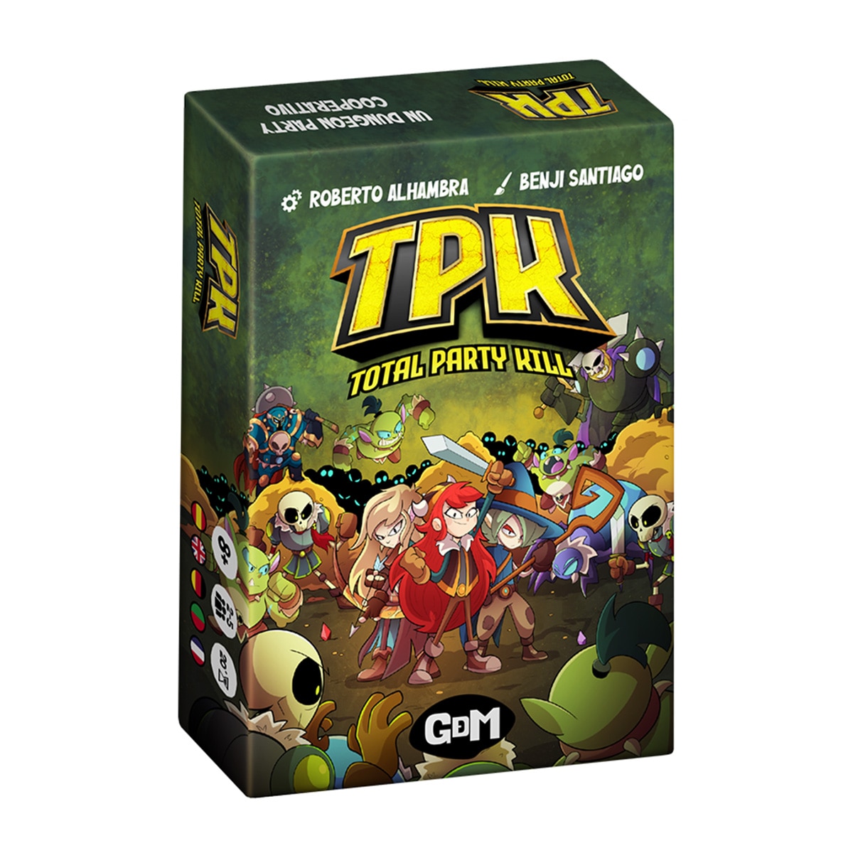 GDM - Juego de mesa TPK Total Party Kill Un Dungeon Party Cooperativo GDM