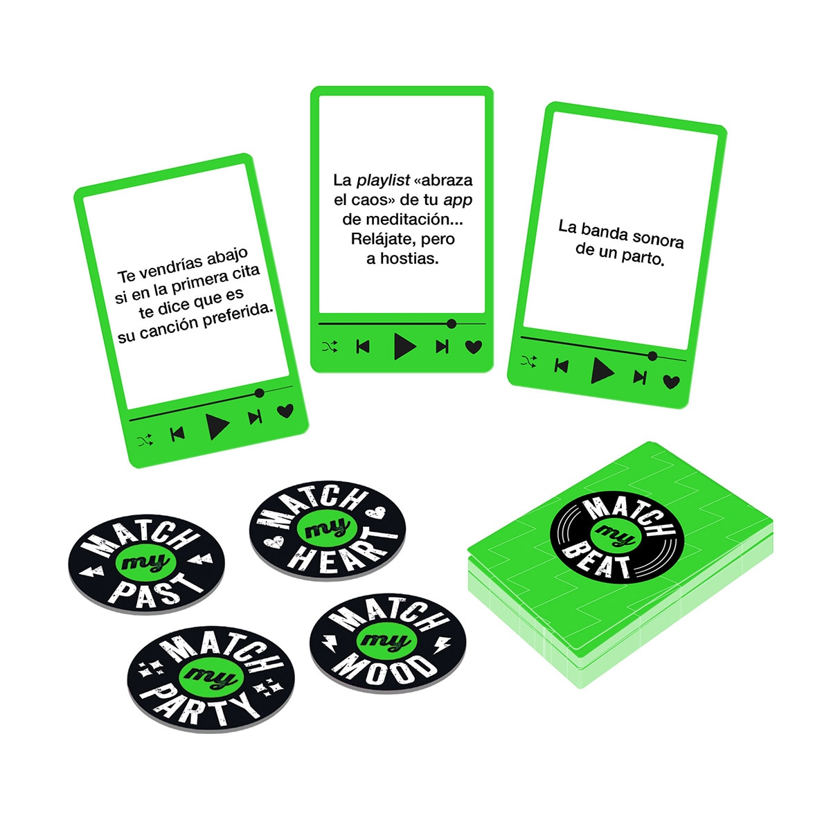 Juego de mesa humor y musical Match My Beat Diset 2
