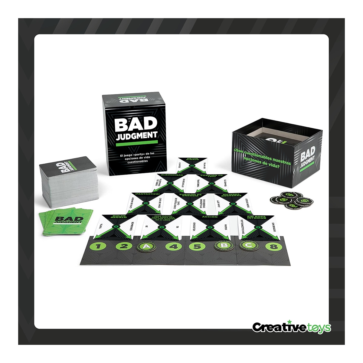 Juego de Mesa Bad Judgment Dyce Games 3