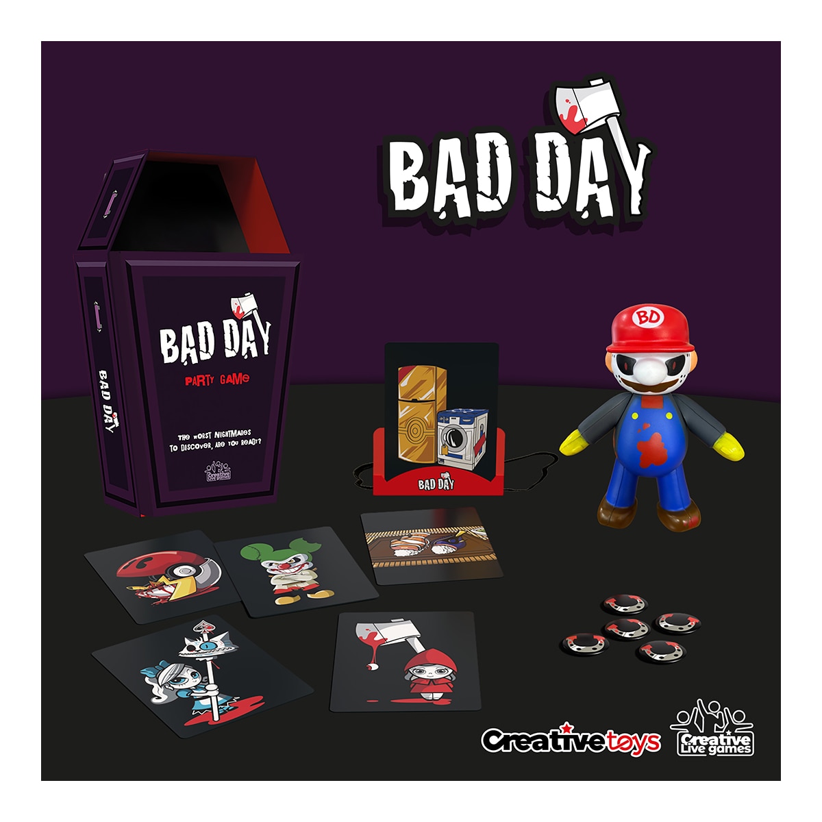 Juego de Mesa Bad Day Creative Live Games 3