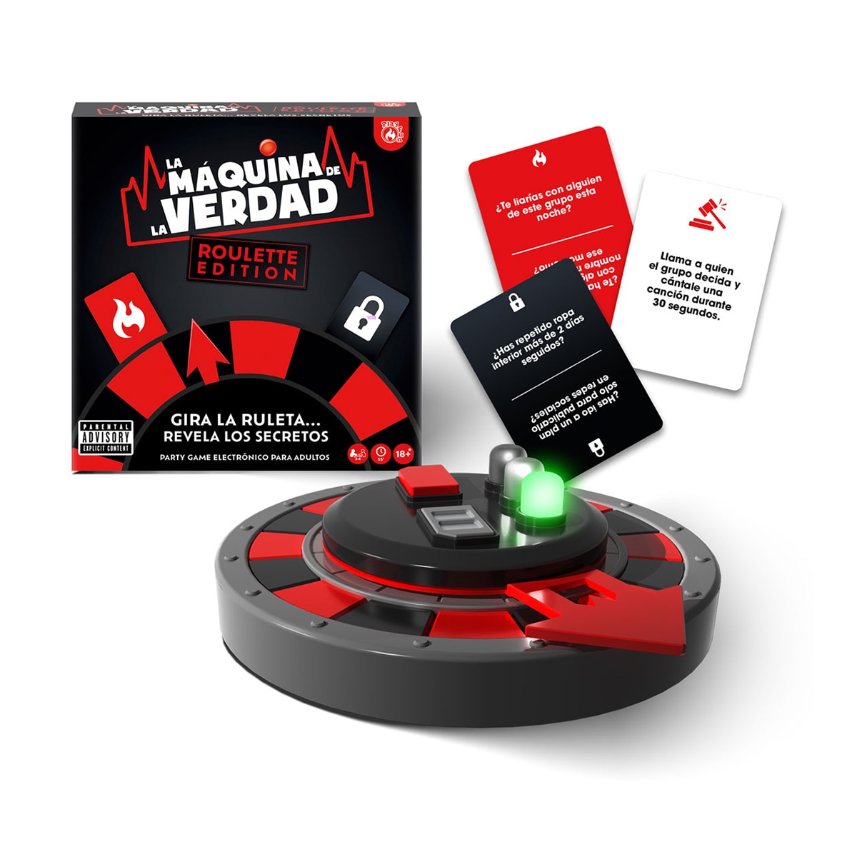 Imagen 0 de Juego de mesa la Maquina de la Verdad Roulette Edition Playfun Imc Toys