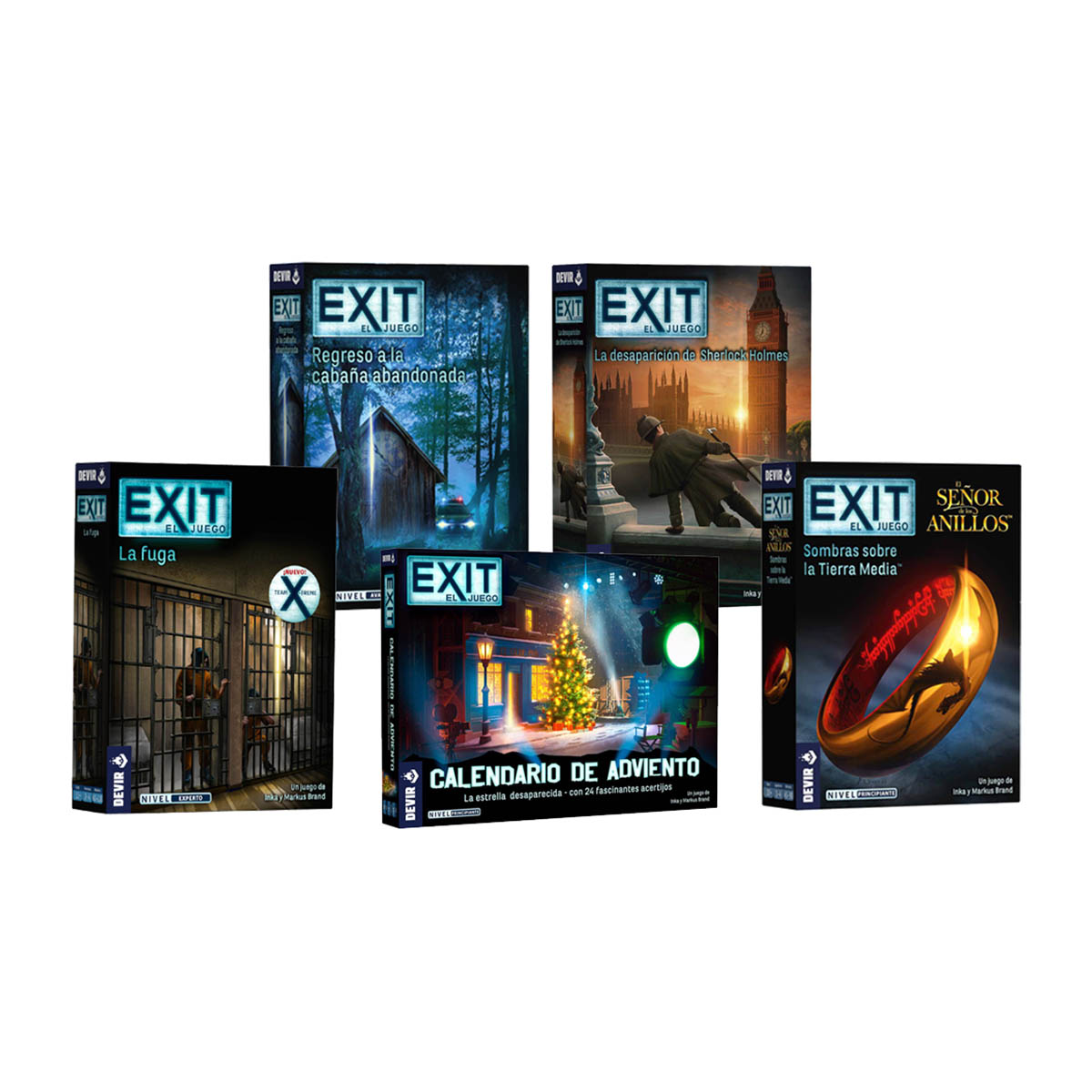 Imagen 0 de Colección Juegos de mesa Exit