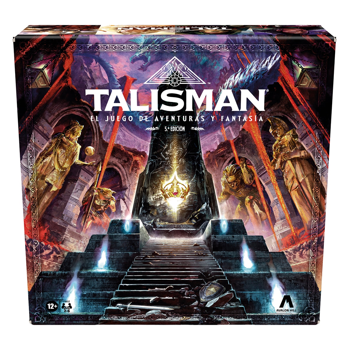 Hasbro - Juego de mesa Talisman: El juego de aventuras y fantasía 5ª Edición Hasbro.