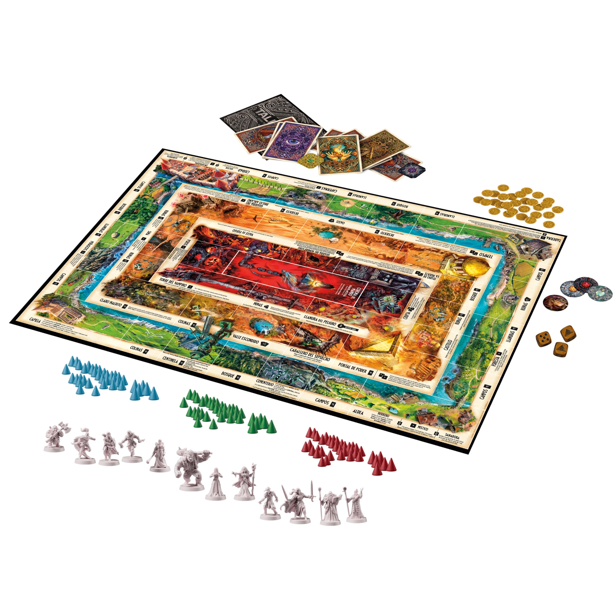 Juego de mesa Talisman: El juego de aventuras y fantasía 5ª Edición Hasbro 6