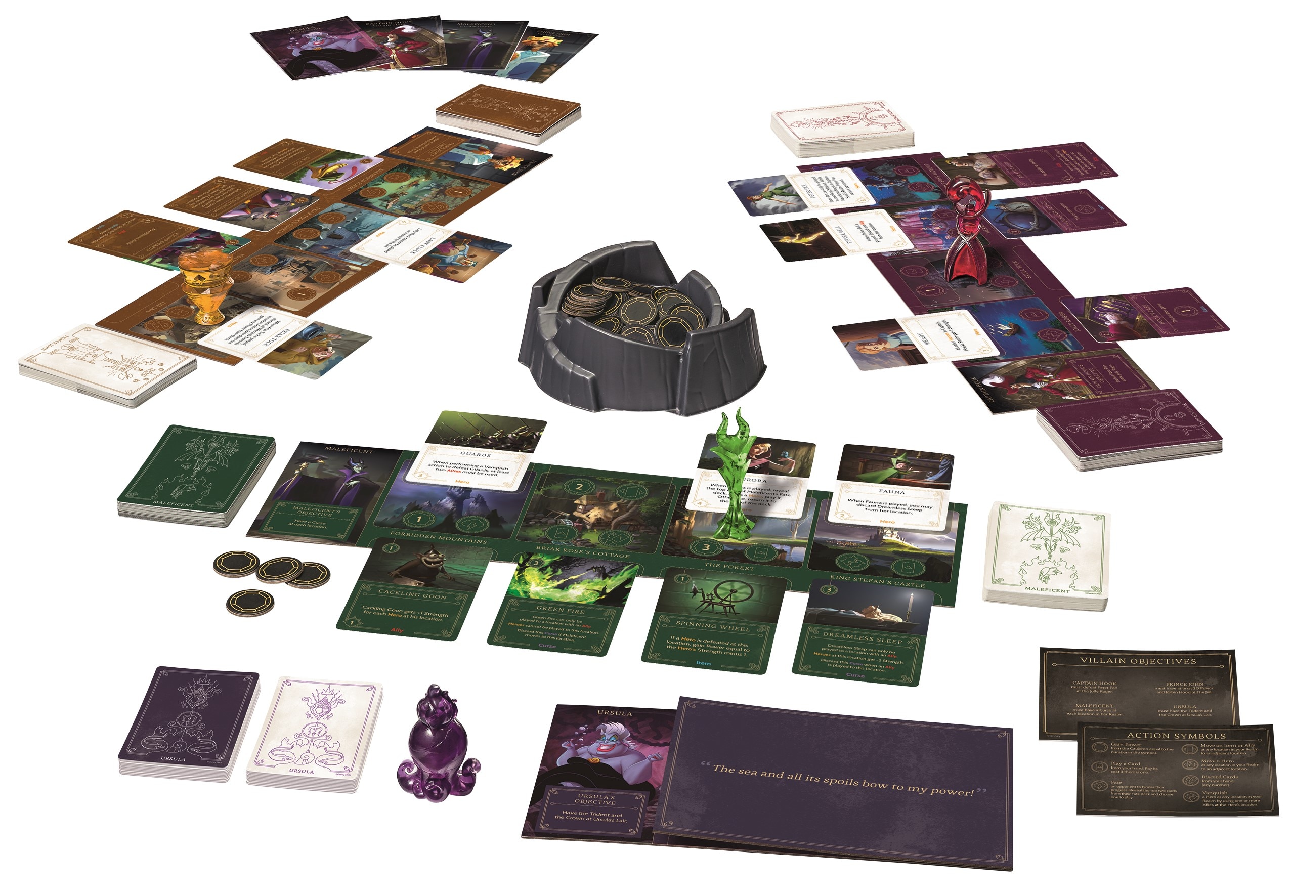 Juego de mesa Disney Villainous Intro To Evil Ravensburger 2