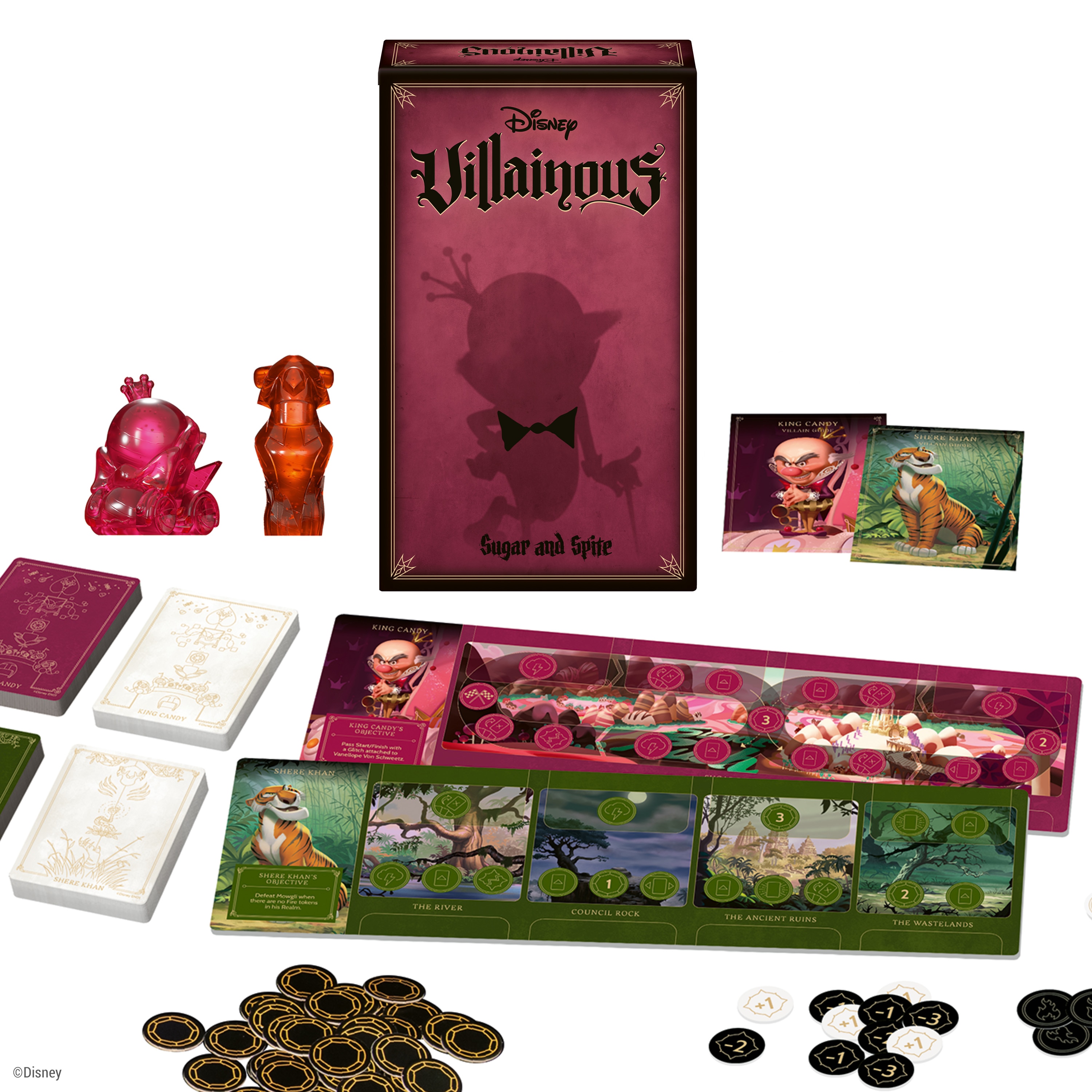 Juego de mesa Disney Villainous Sugar&Spite Ravensburger 2