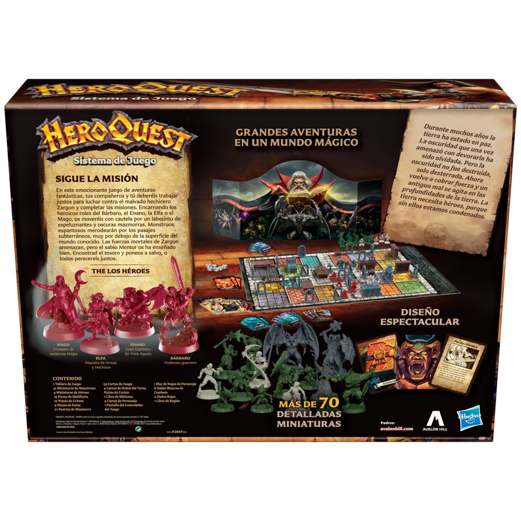 Juego de mesa Heroquest Avalon Hill 6
