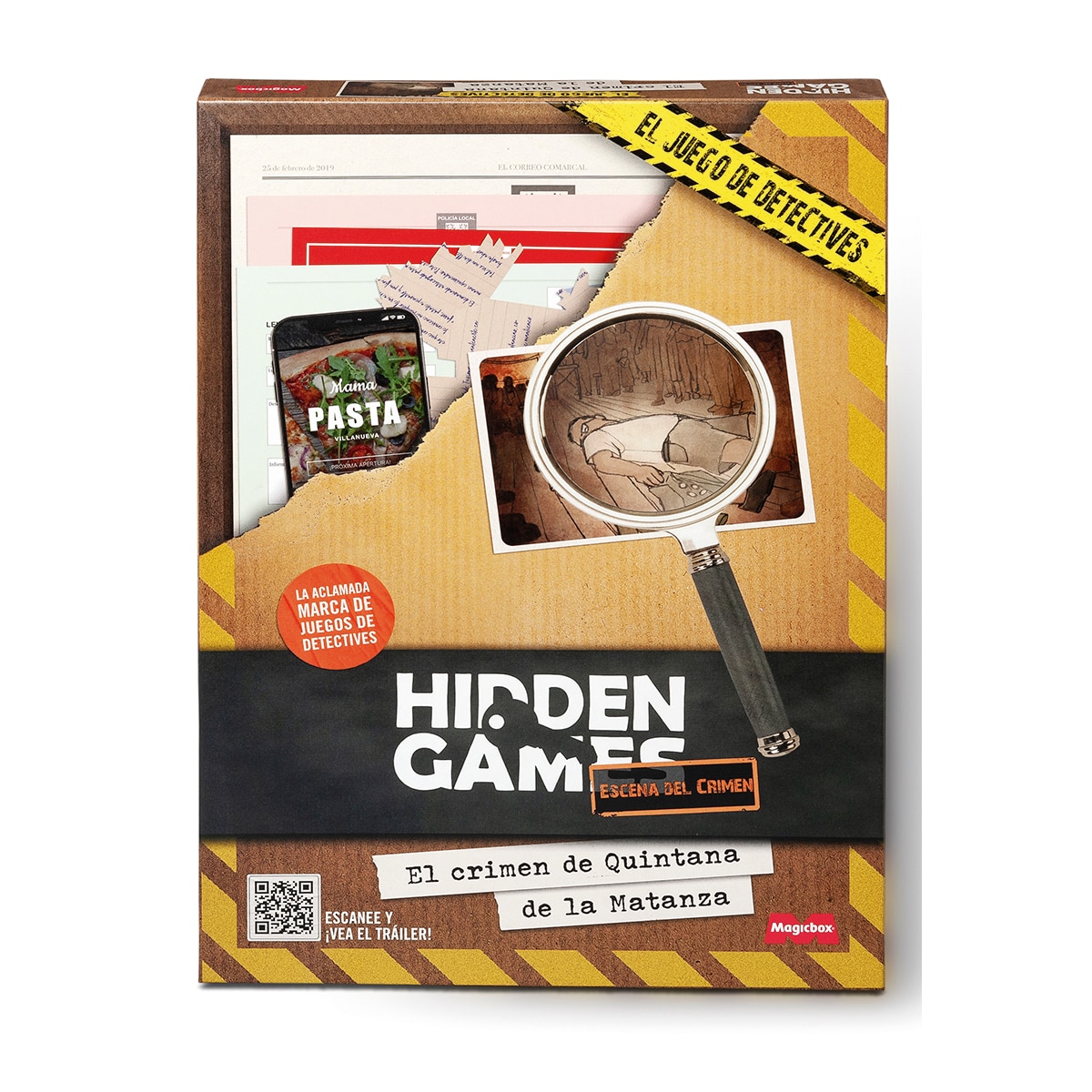 Magic Box - Juego de mesa El Crimen De Quintana De La Matanza Magic Box