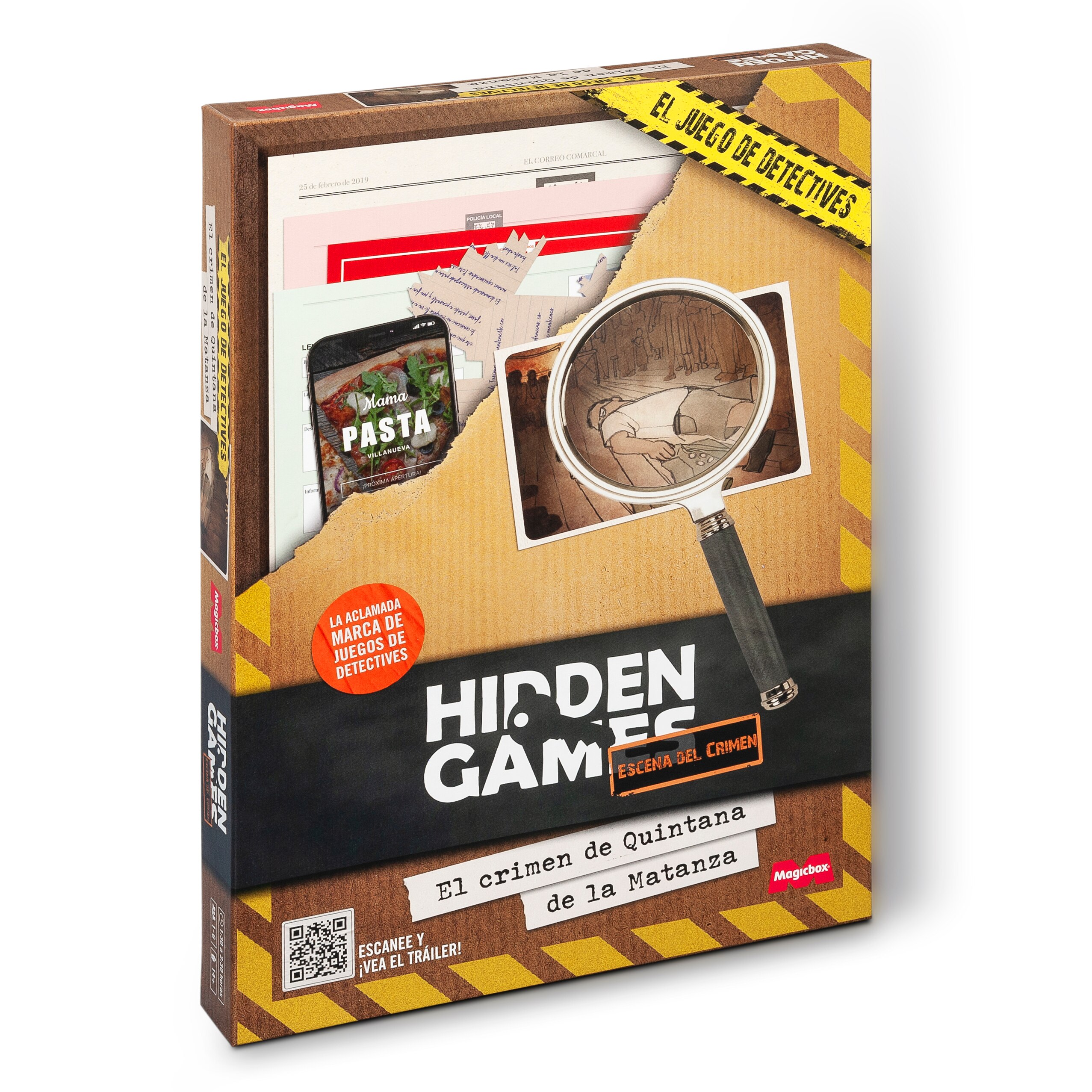 Juego de mesa El Crimen De Quintana De La Matanza Magic Box 2