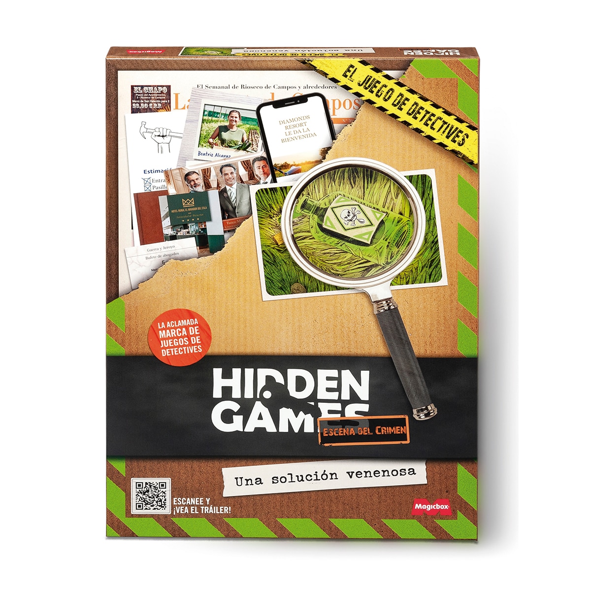 Magic Box - Juego de mesa Una Solución Venenosa Magic Box