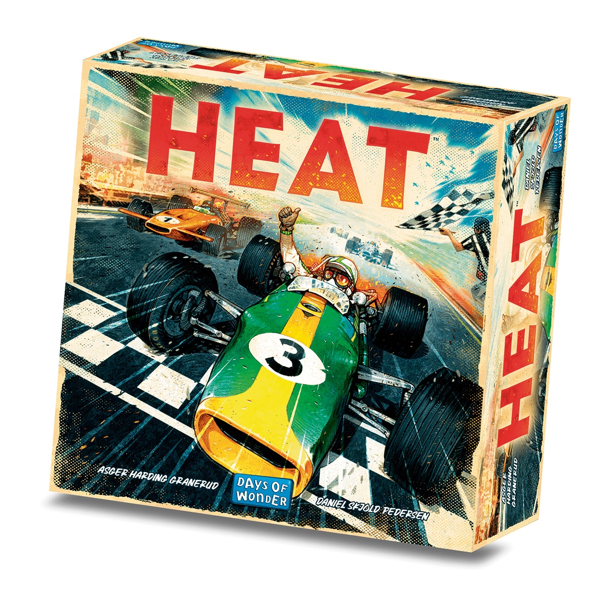 Asmodee – Juego de mesa Heat Asmodee.