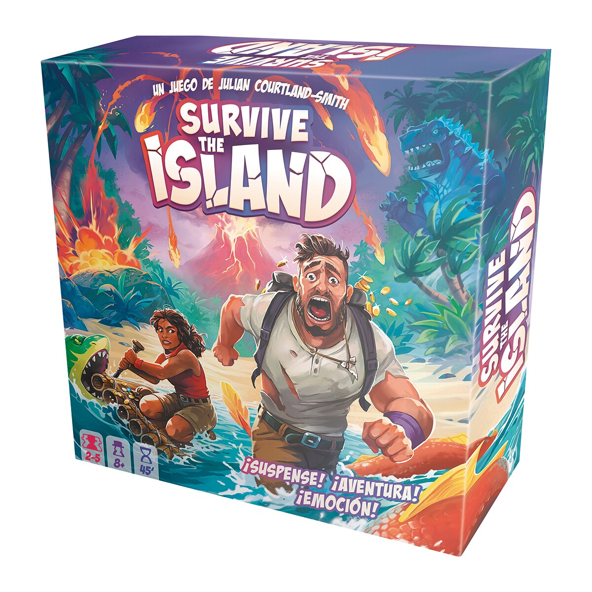 Asmodee – Juego de mesa Survive The Island Asmodee.