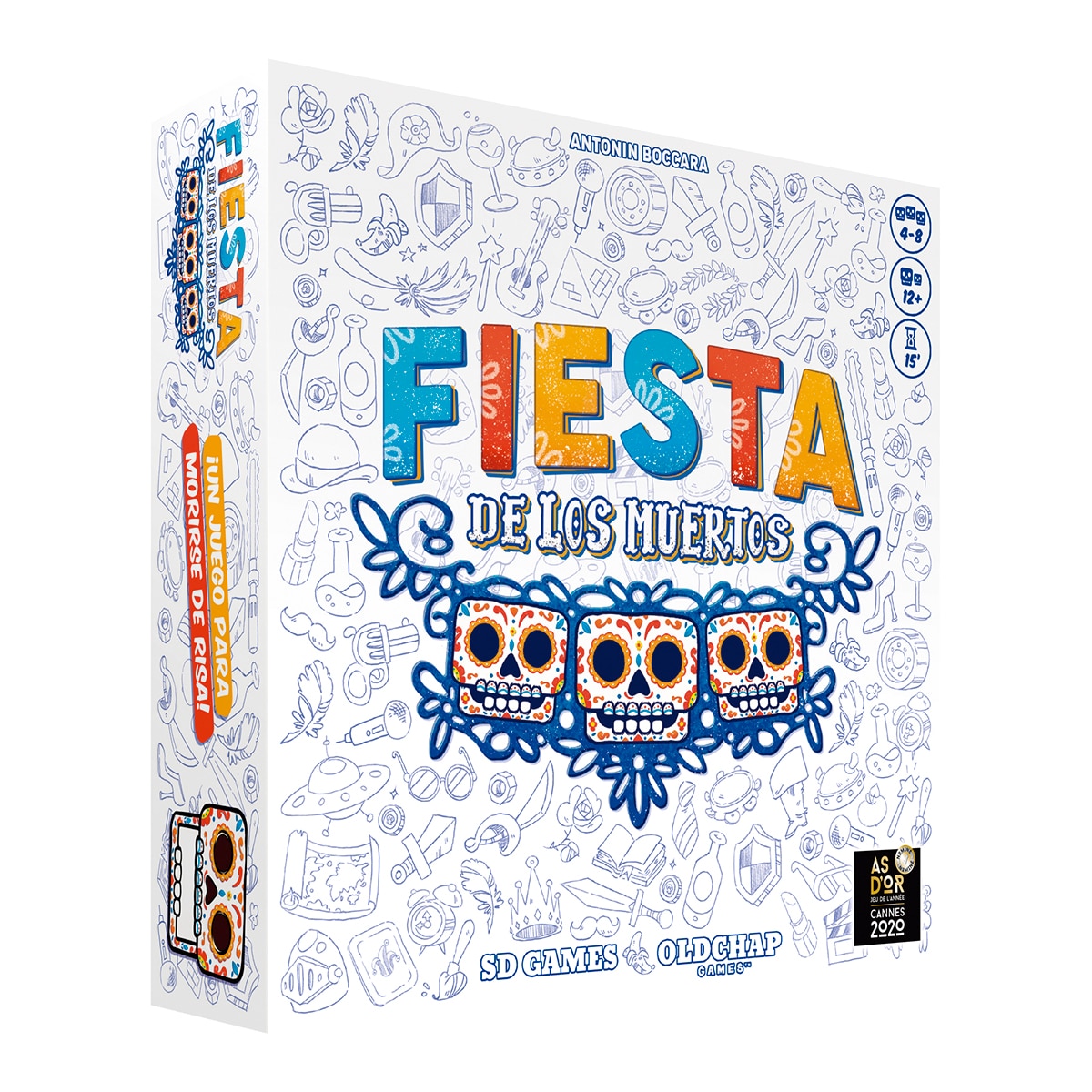SD Games - Juego de mesa Fiesta de los muertos SD Games.