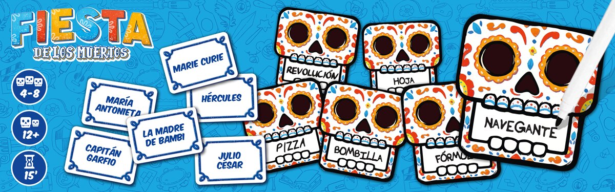 Juego de mesa Fiesta de los muertos SD Games 3