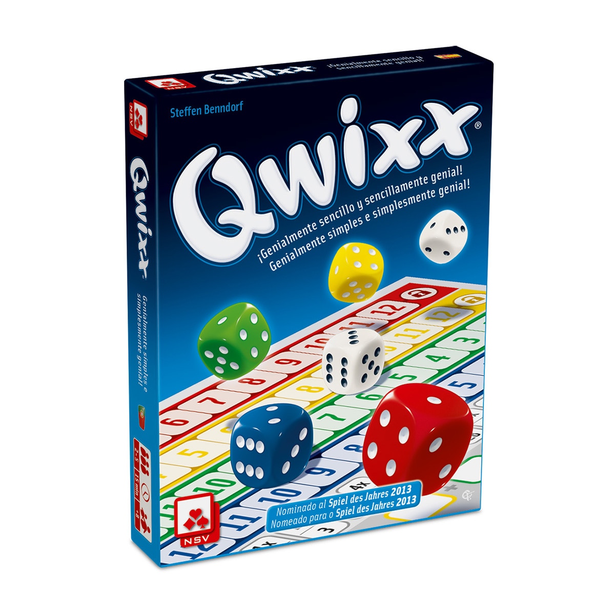 Imagen 0 de Juego de Dados y Estrategia Mental Qwixx NSV