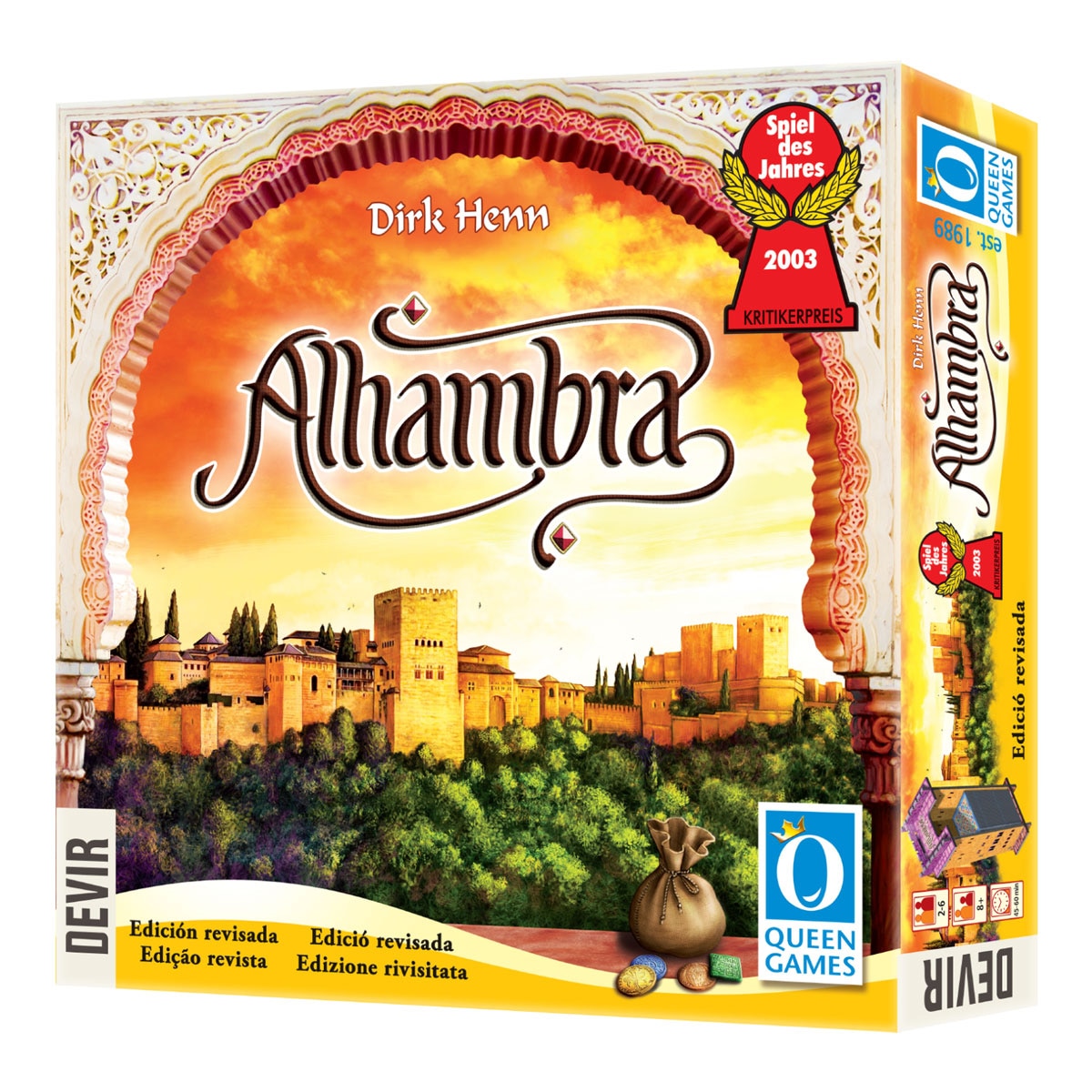 Juego de mesa Alhambra (ED 2020) Devir 1