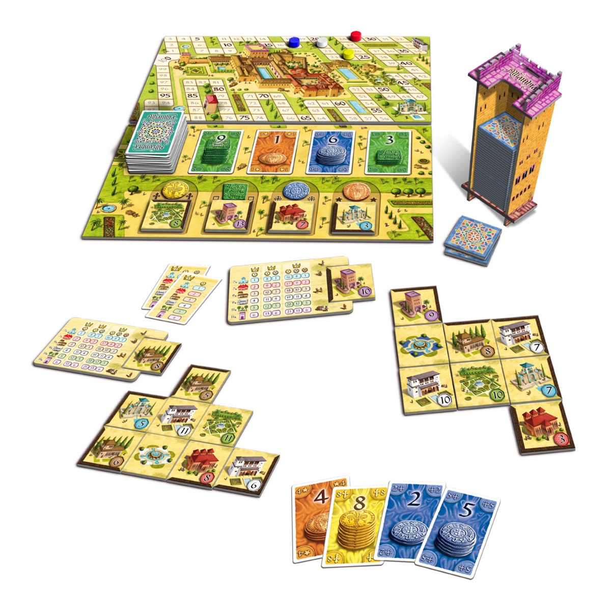 Juego de mesa Alhambra (ED 2020) Devir 2
