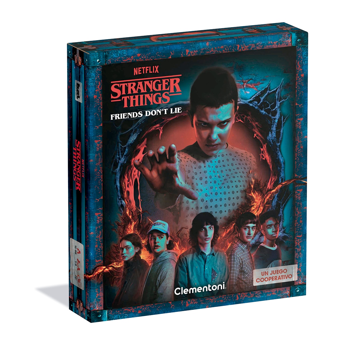 Clementoni - Juego de mesa Friends Don'T Lie Stranger Things Clementoni