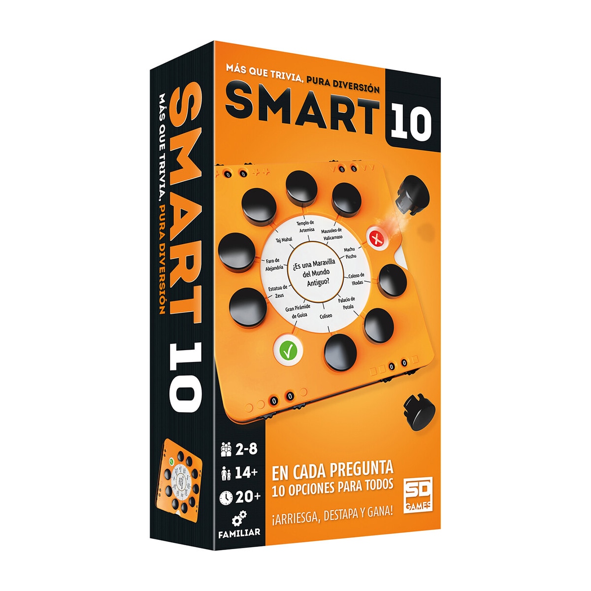 SD Games - Juego de Preguntas Smart 10 SD Games.