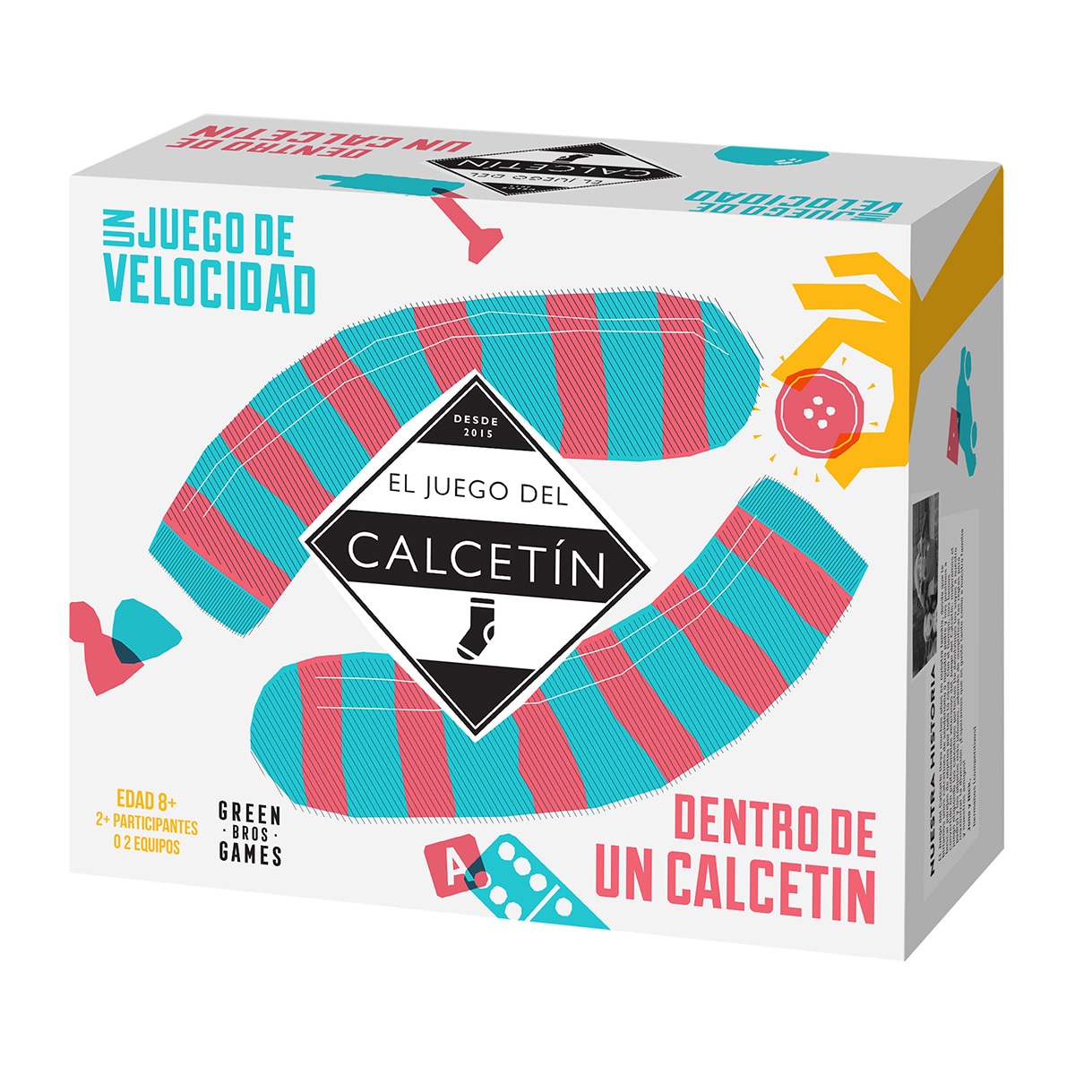 Imagen 0 de Juego de Mesa El juego del calcetín Asmodee