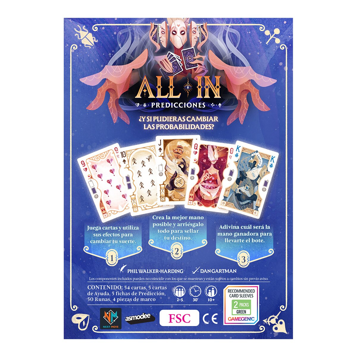 Juego de Mesa All In Predicciones Asmodee 5