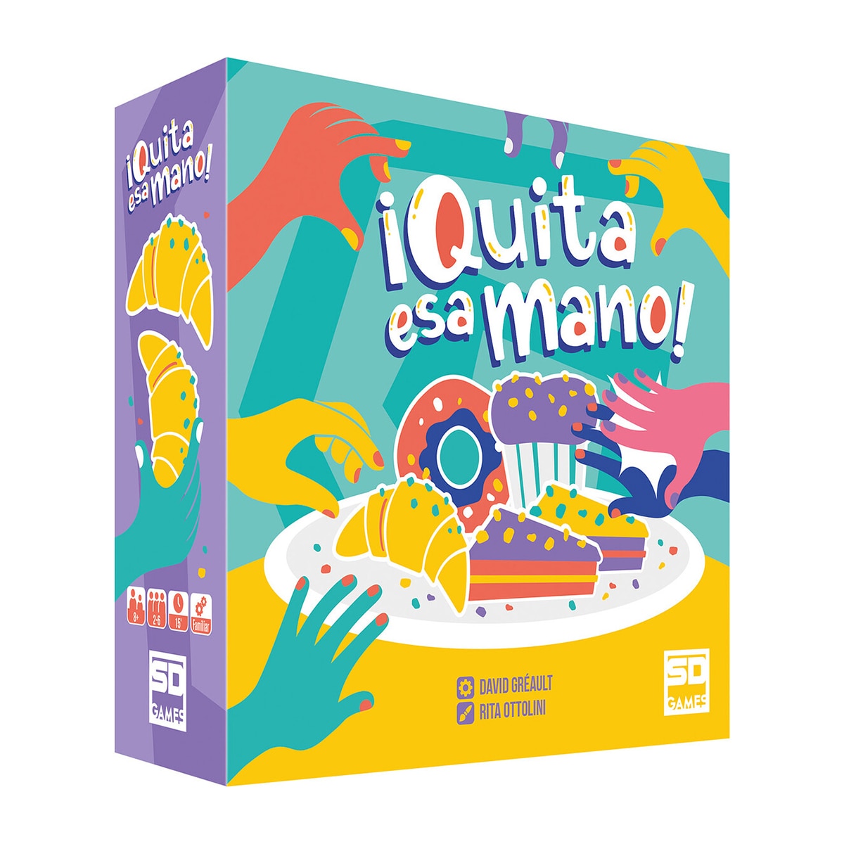 SD Games - Juego de mesa Quita Esa Mano! Coge la Carta Correcta.