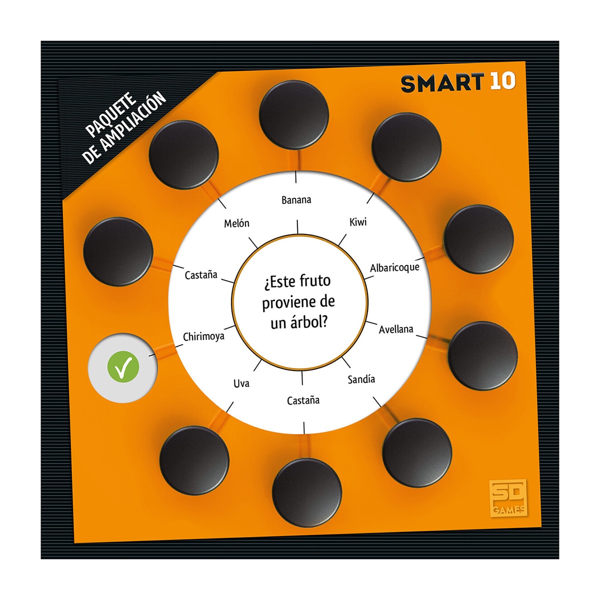 Juego de mesa Smart 10 Expansión 1. 200 Preguntas Nuevas 2