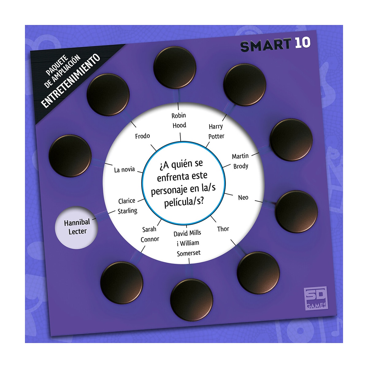 Juego de mesa Smart 10 Expansión 100 Preguntas Entretenimiento 3