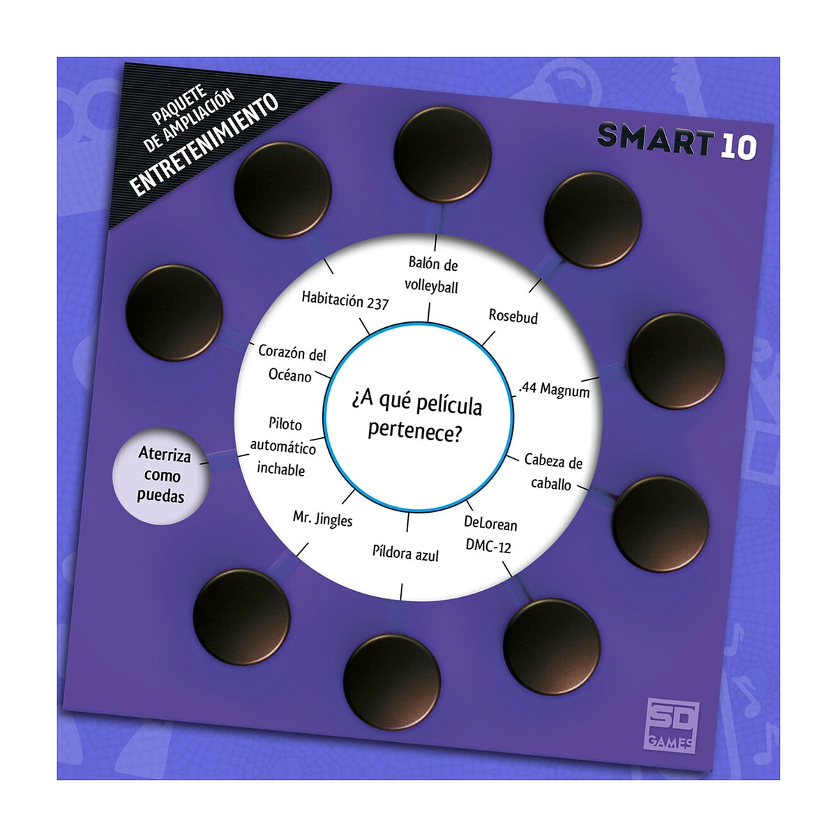Juego de mesa Smart 10 Expansión 100 Preguntas Entretenimiento 5