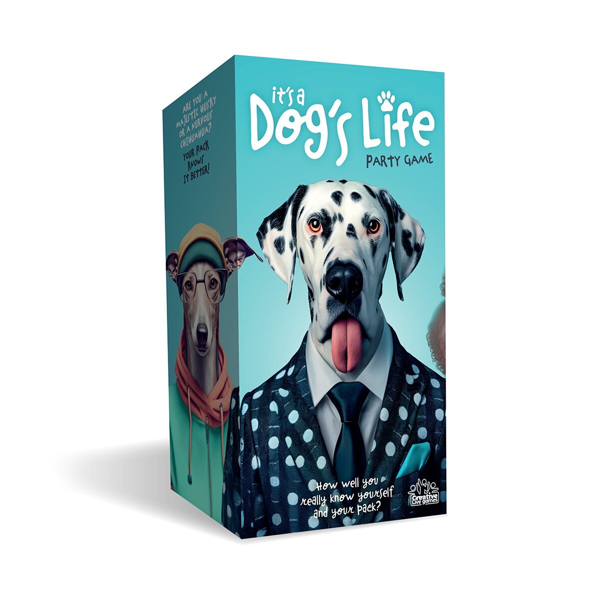 Creative Live Games - Juego de Mesa It's A Dog's Fife Creative Live Games