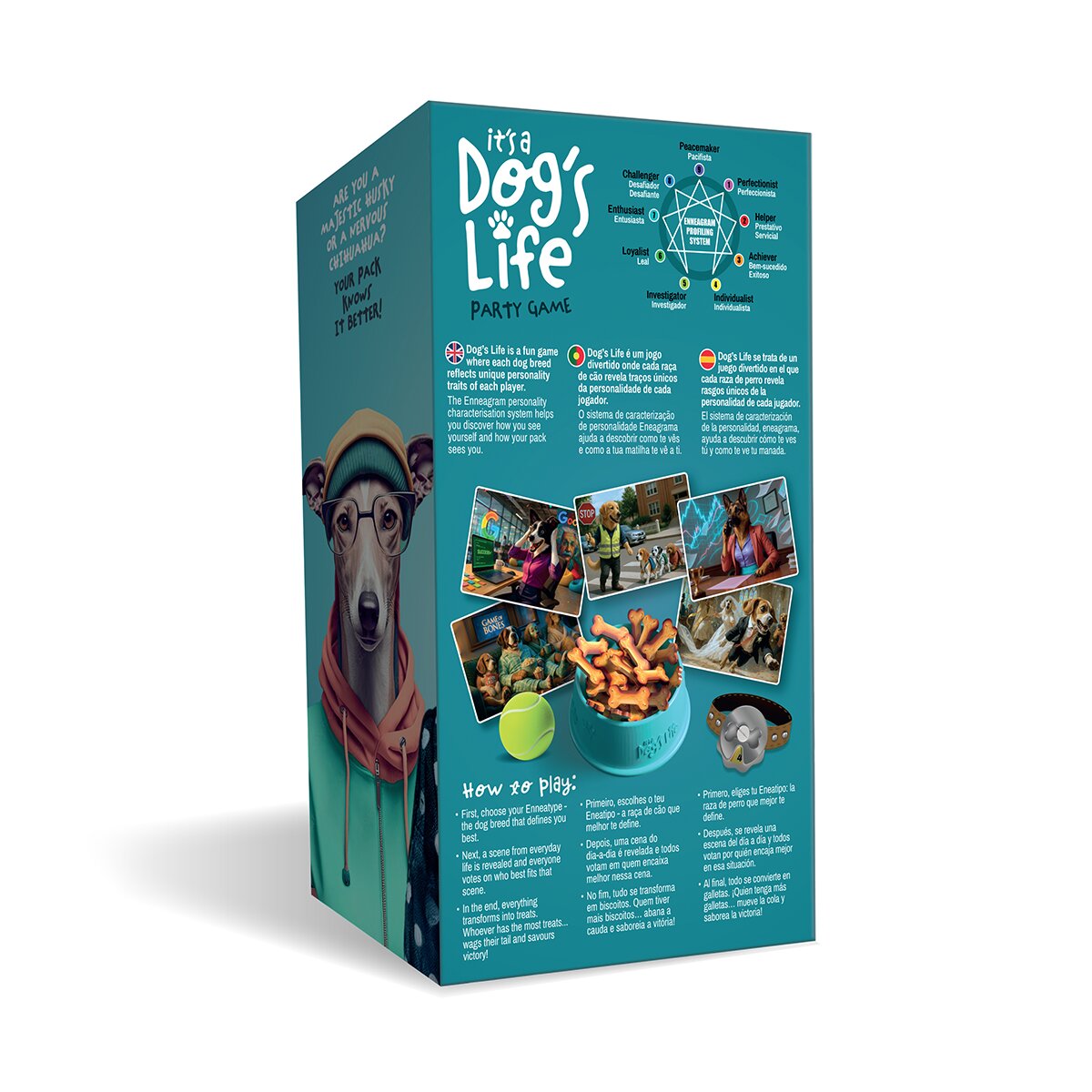 Juego de mesa It's A Dog's Fife Creative Live Games 2